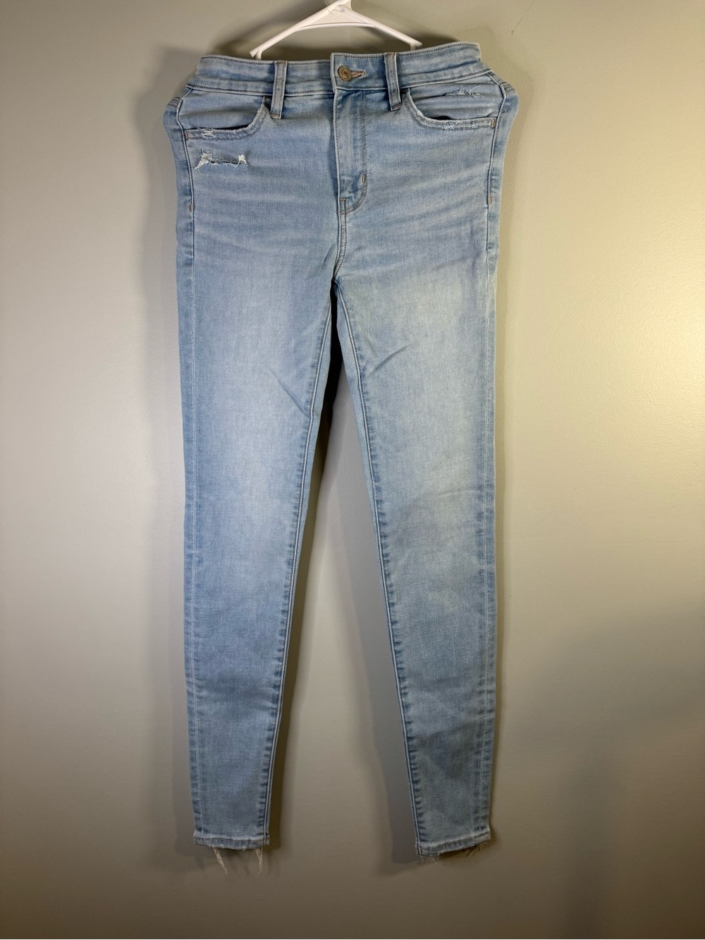 American Eagle High Rise Jegging Skinny Jeans Womens 2 Long 26W NWT